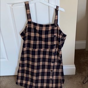 Target flannel button dress!